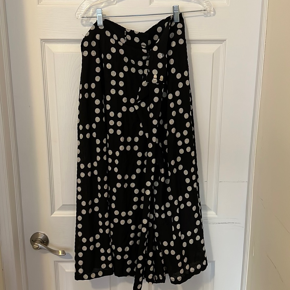 Anthropologie Eva Franco Polka Dot pants Size 8